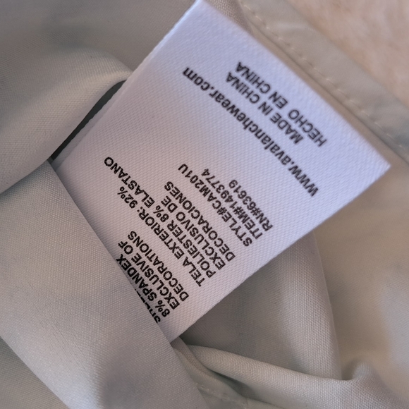 Avalanche Outdoor Supply Co Mens BLUE Button Down Short Sleeve NEW Large - Picture 3 of 9